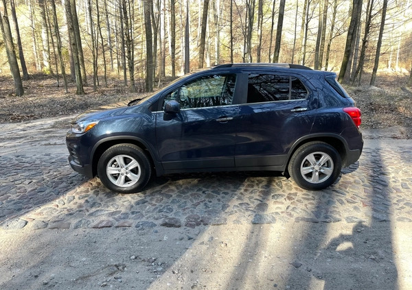 Chevrolet Trax cena 56900 przebieg: 39700, rok produkcji 2018 z Rejowiec Fabryczny małe 301